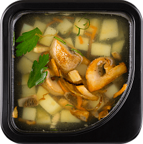 Суп картофельный с грибами